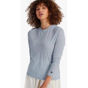 Allbirds The TrinoXO Long Sleeve Classic Fit Tee Shirt Blue XS Unisex NWT